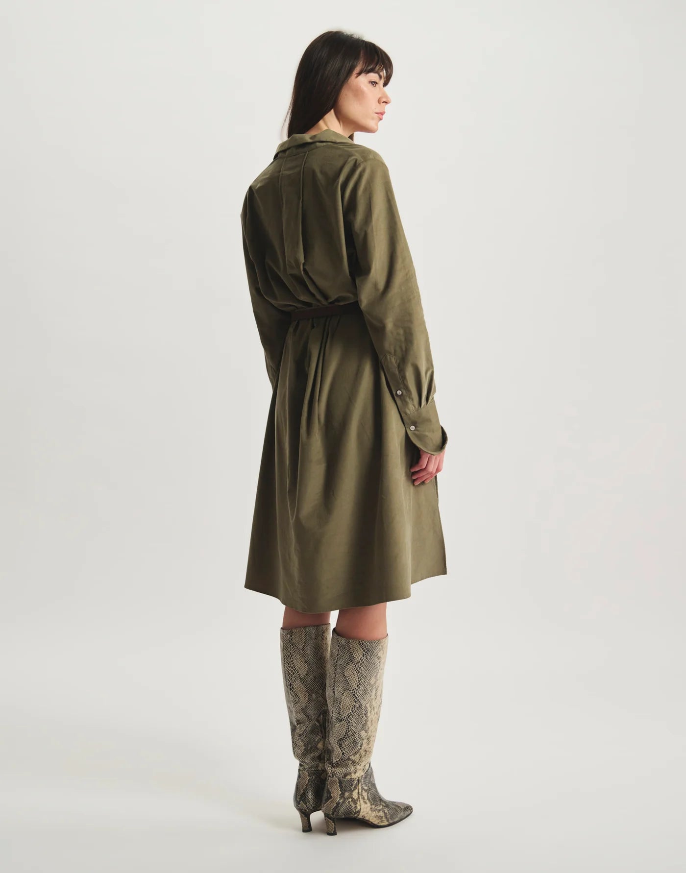 Robe Noella Kaki - Inès de la Fressange