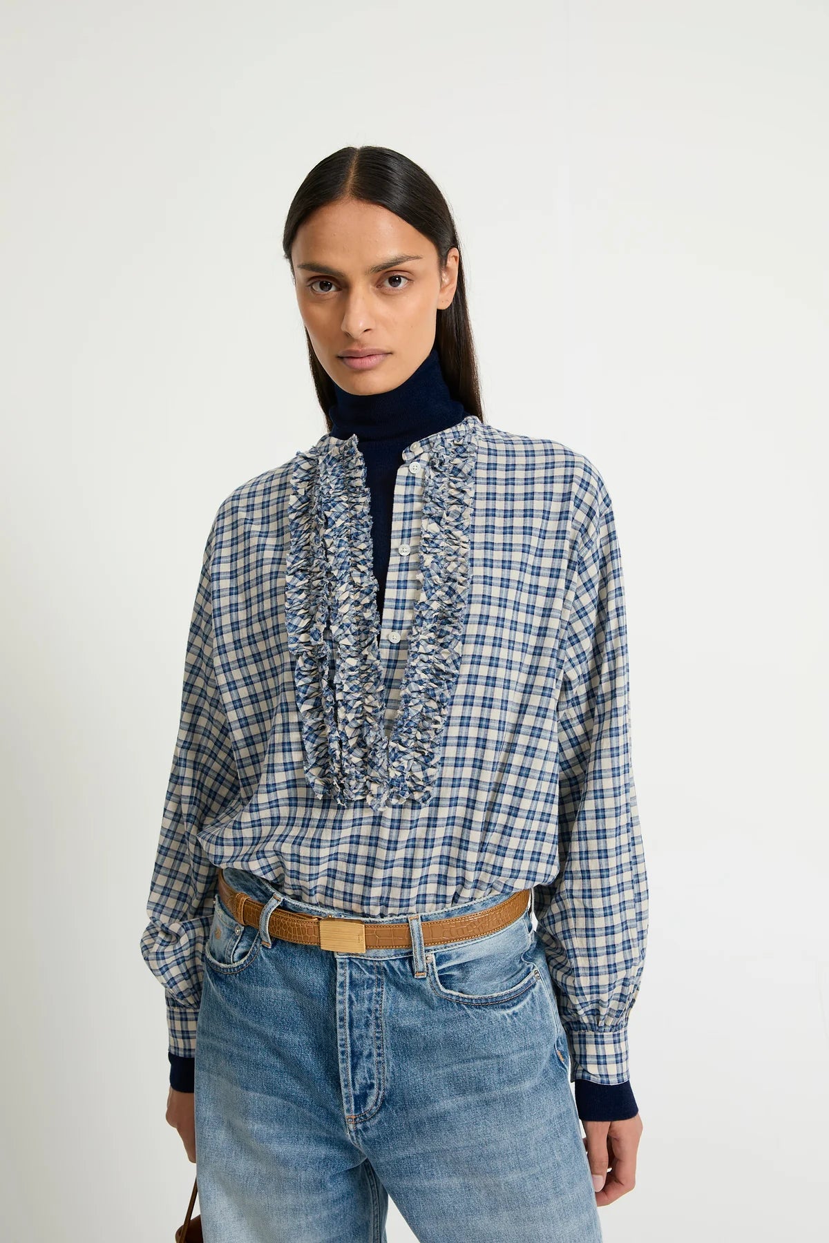 Blouse Magritte Bleu - Laurence Bras