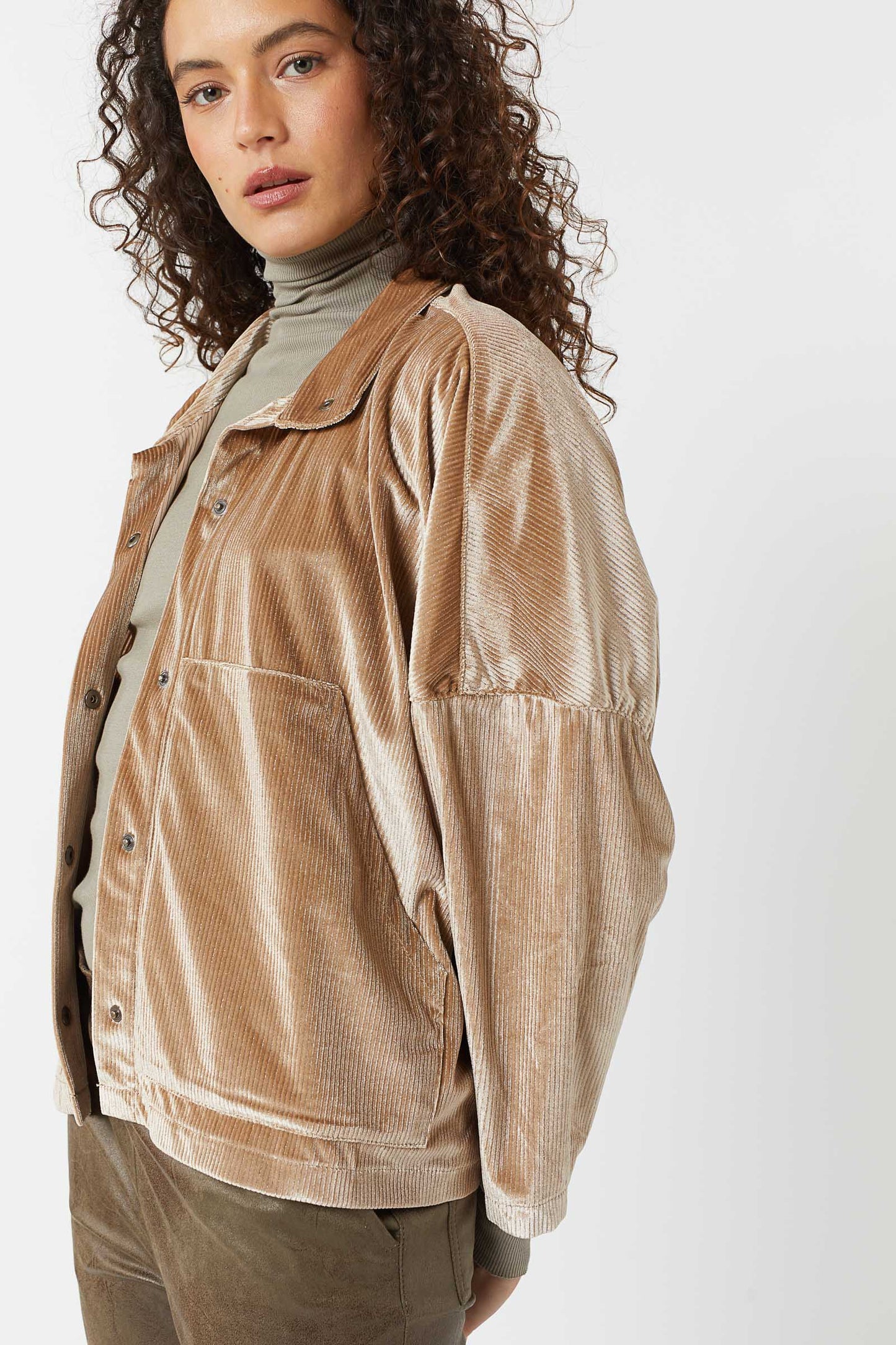 Veste Velours Beigelux - Maevy