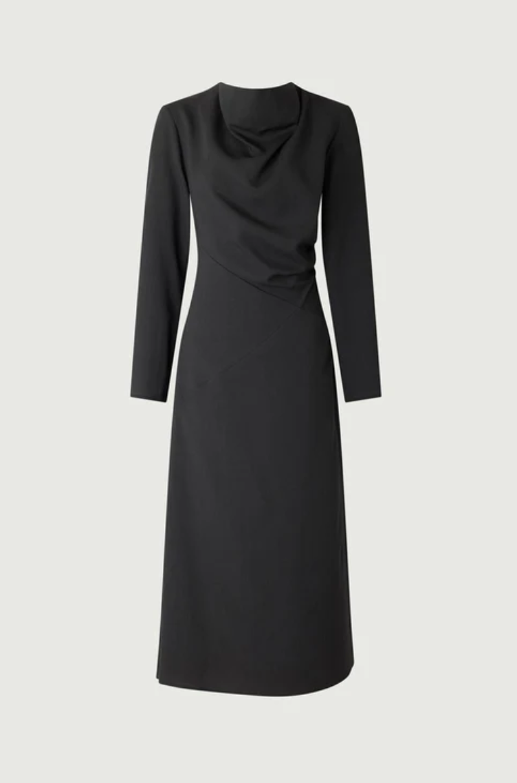 Robe Faustine Gris Anthracite - Soeur