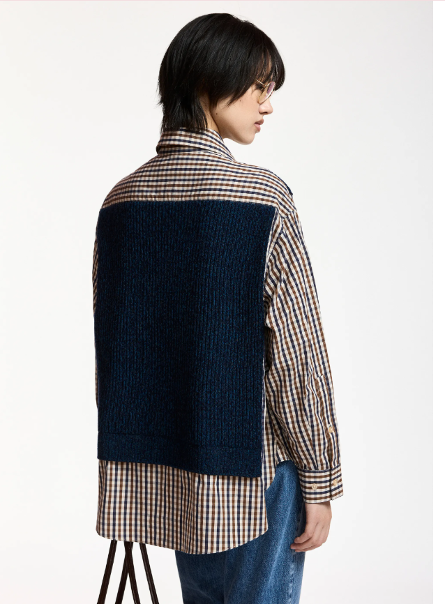 Chemise avec gilet superposé Kute - Essentiel Antwerp