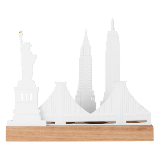 Silhouette ville New York - Räder