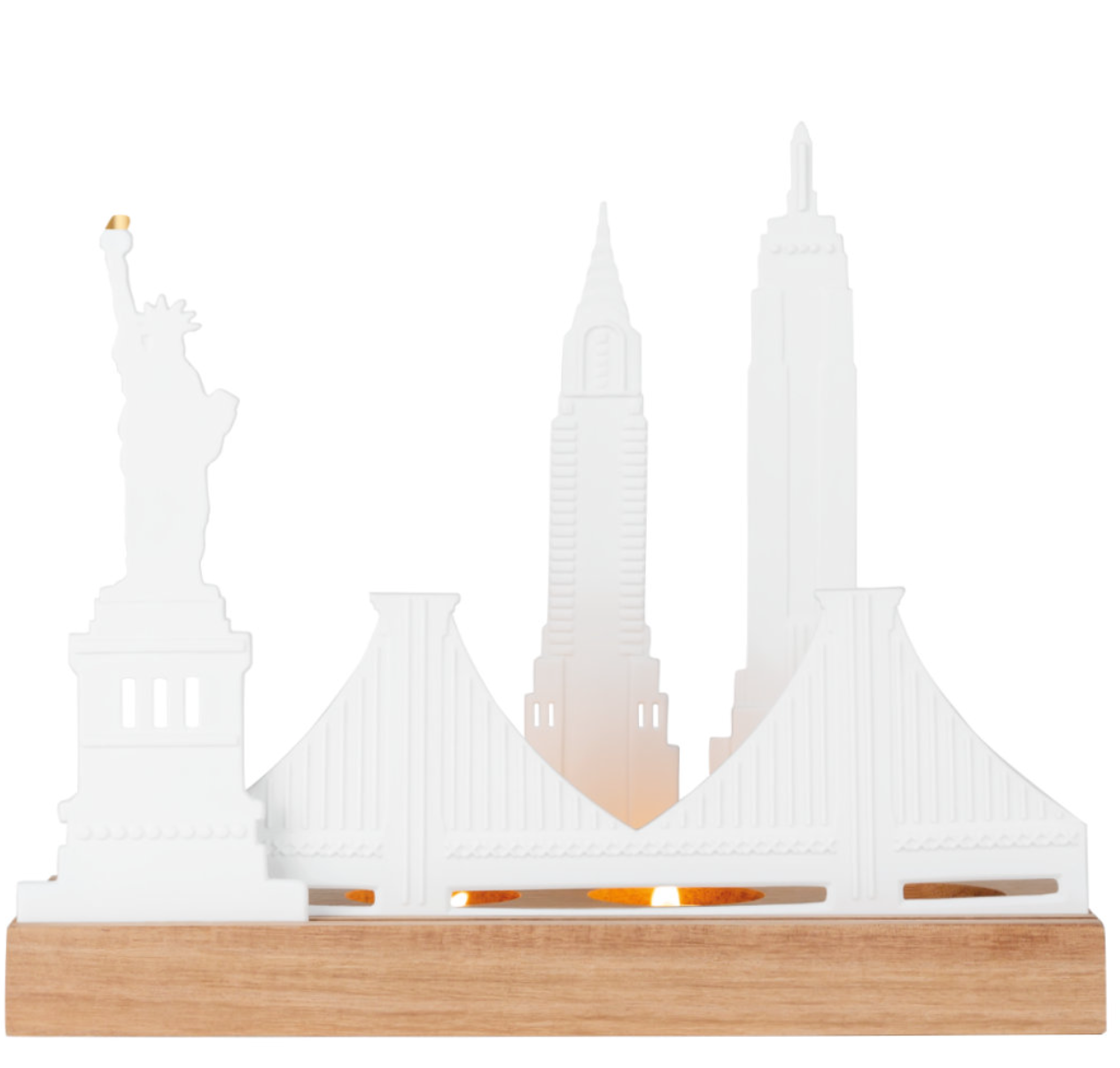 Silhouette ville New York - Räder