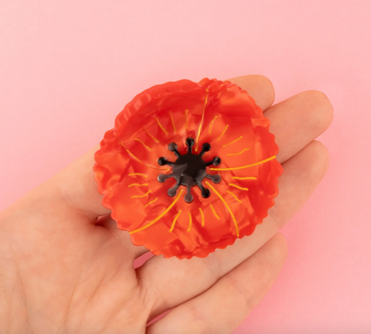 Pince à cheveux Coquelicot - Coucou Suzette