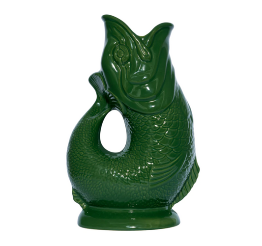 Carafe d'eau Glouglou Vert - Wade Ceramics