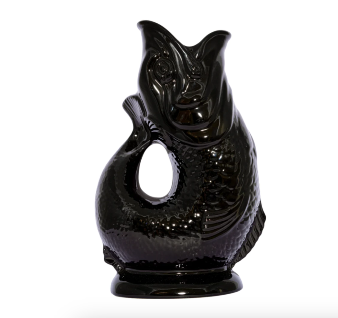 Carafe Glouglou Noir - Wade Ceramics
