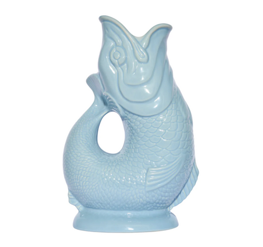 Carafe d'eau Glouglou Bleu Ciel- Wade Ceramics