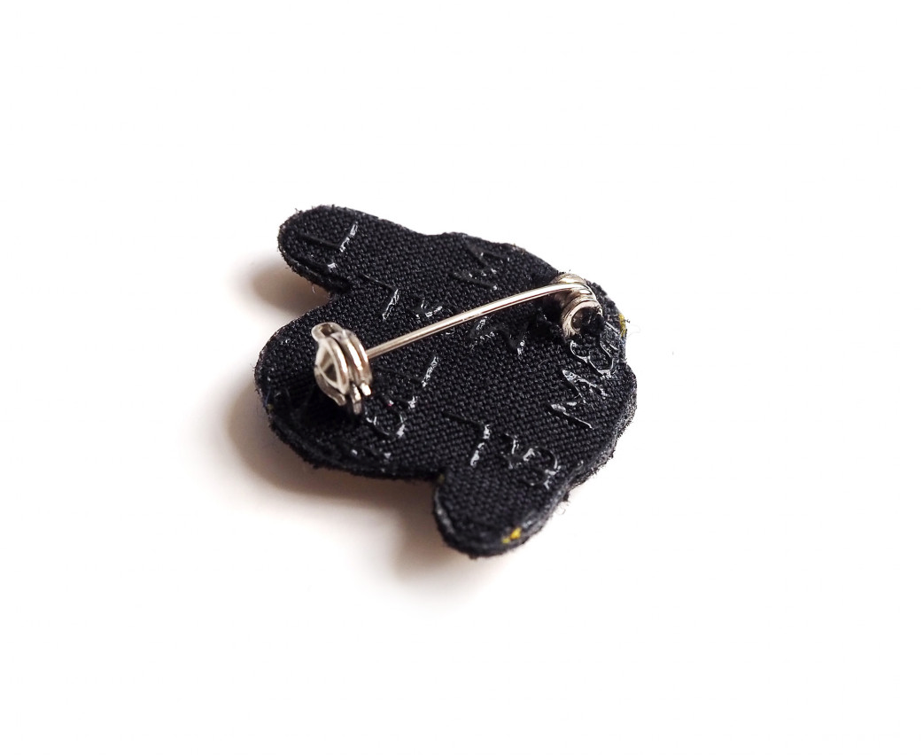 Broche Tête de Mouton Tricolore - Macon & Lesquoy