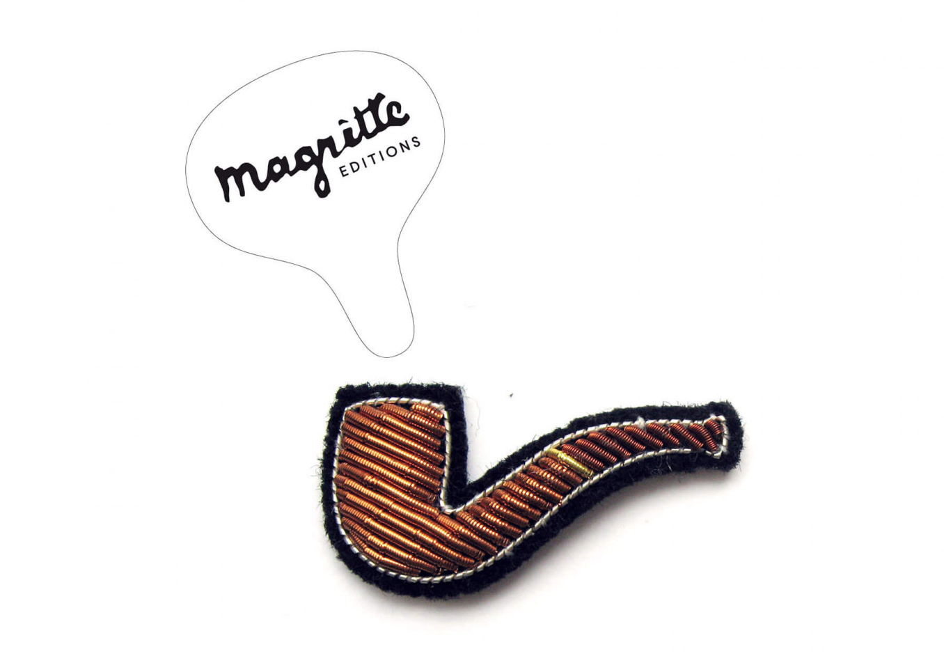 Broche Pipe - Macon & Lesquoy