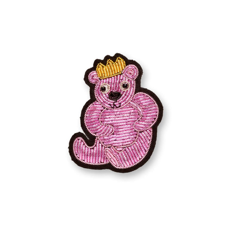 Broche Nounours Roi - Macon & Lesquoy