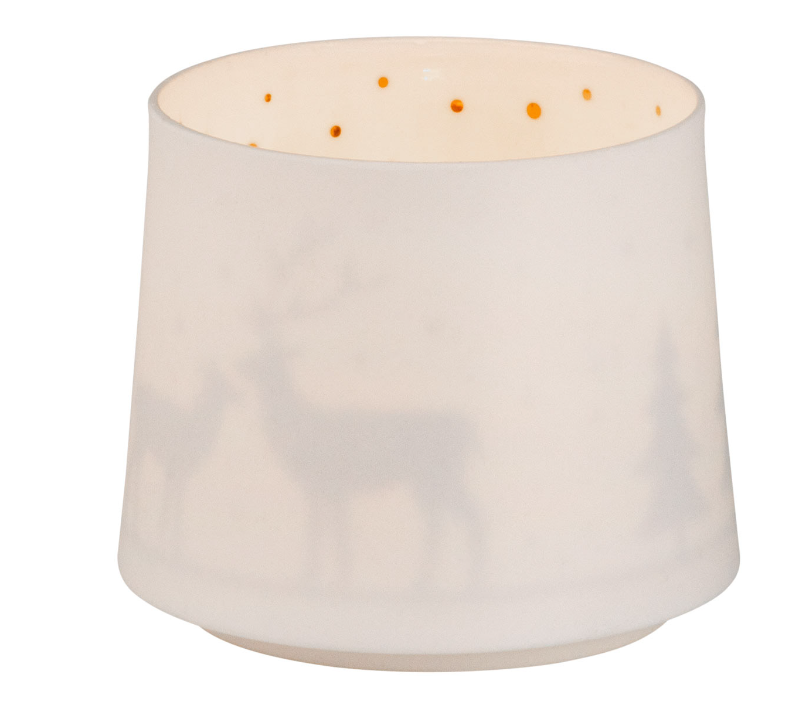 Photophore porcelaine Cerf - Räder