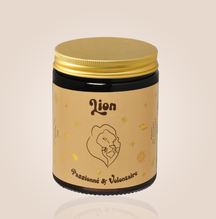 Bougie astro lion - Fariboles