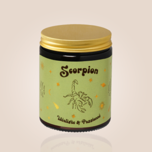 Bougie astro scorpion - Fariboles