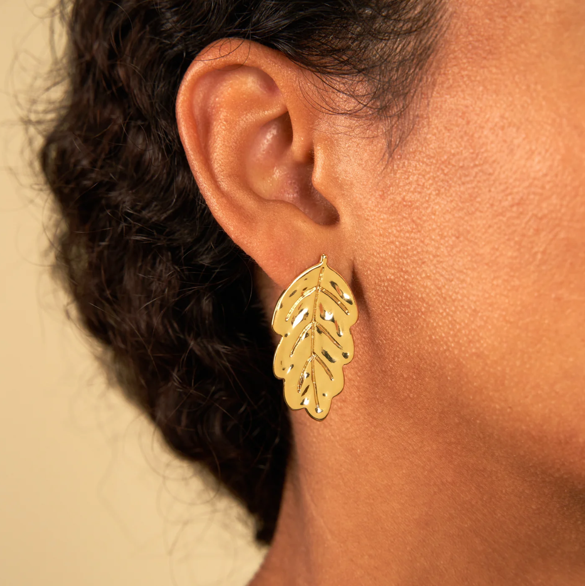 Boucles d'oreilles Feuille - Coucou Suzette