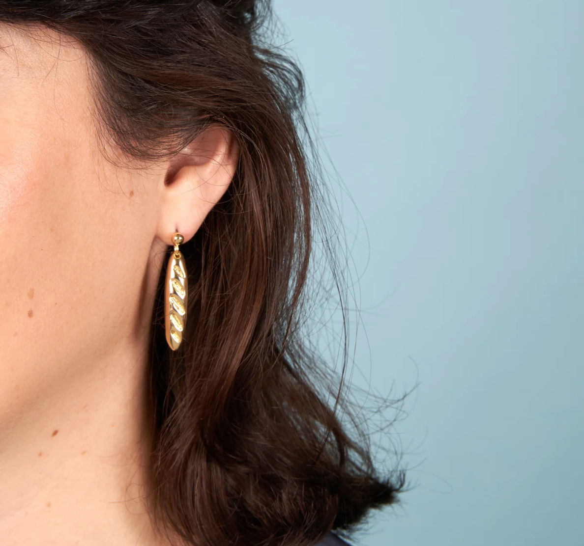 Boucles d'oreilles Baguette - Coucou Suzette