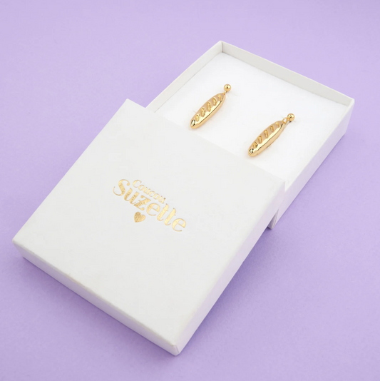 Boucles d'oreilles Baguette - Coucou Suzette
