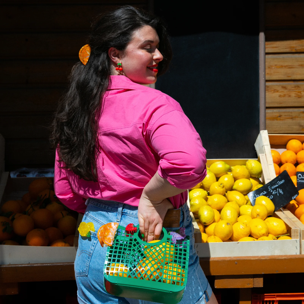 Pince à cheveux Orange - Coucou Suzette