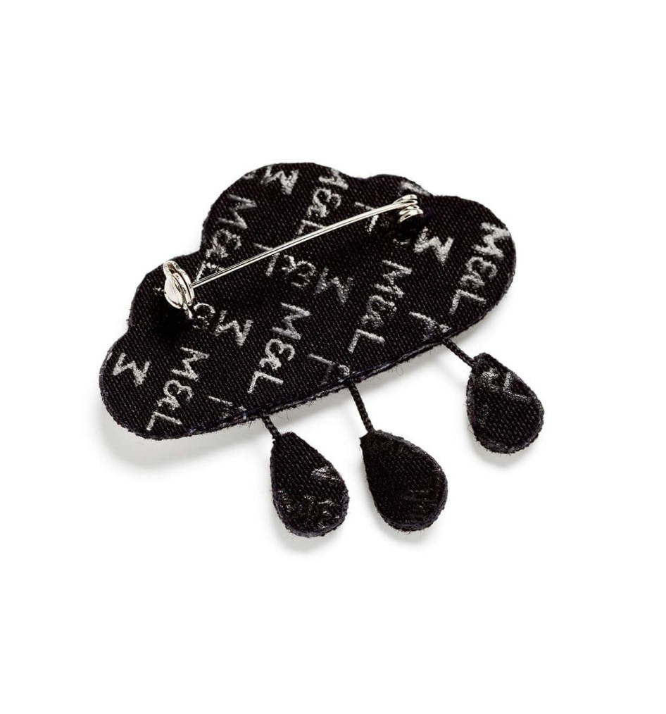 Broche Nuage et Pluie - Macon & Lesquoy