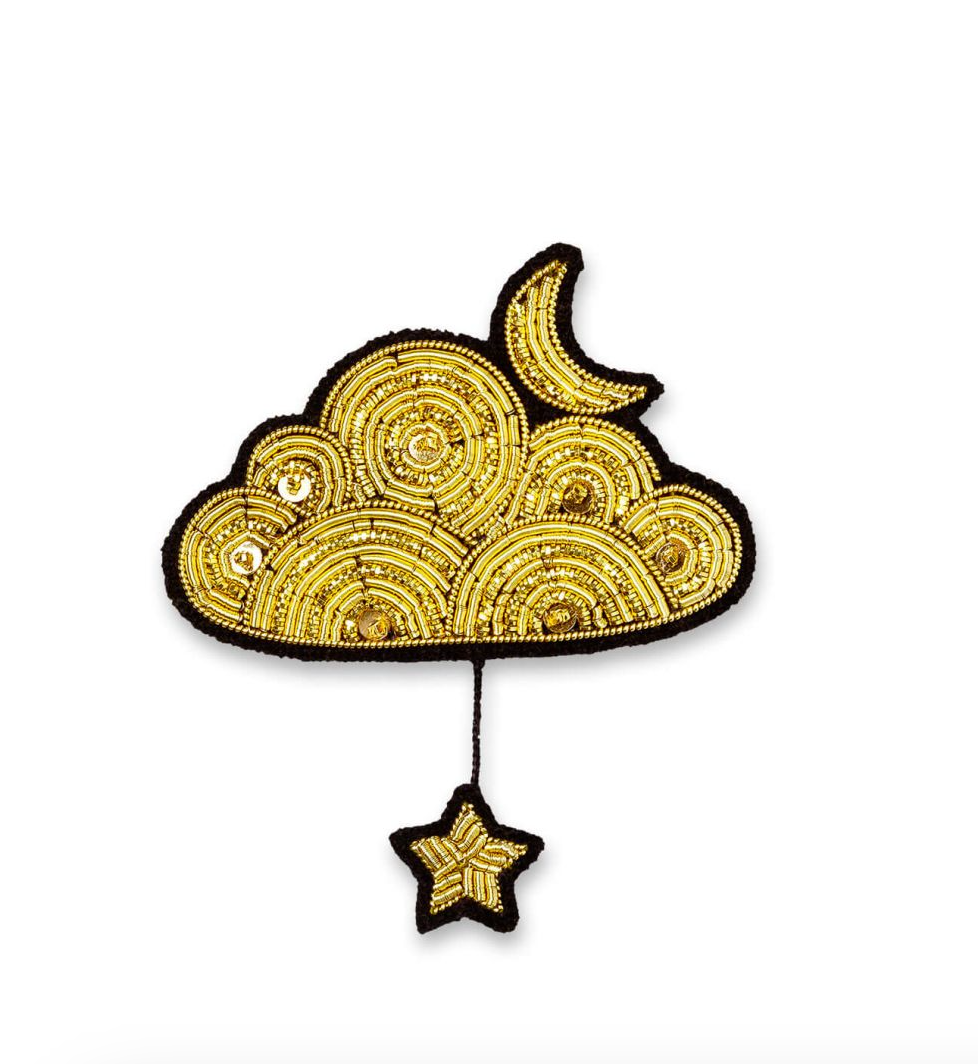 Broche nuage et Etoile - Macon & Lesquoy