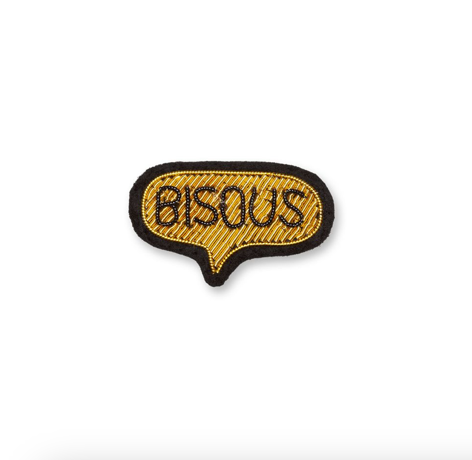 Broche Bisous Or - Macon & Lesquoy