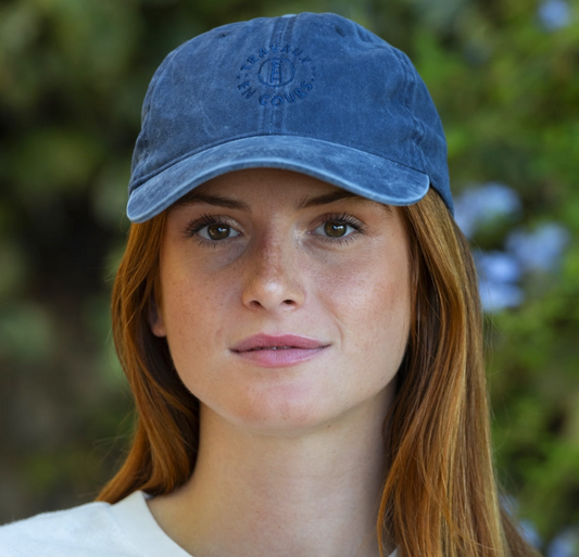 Casquette Coton Bio navy - Travaux en cours