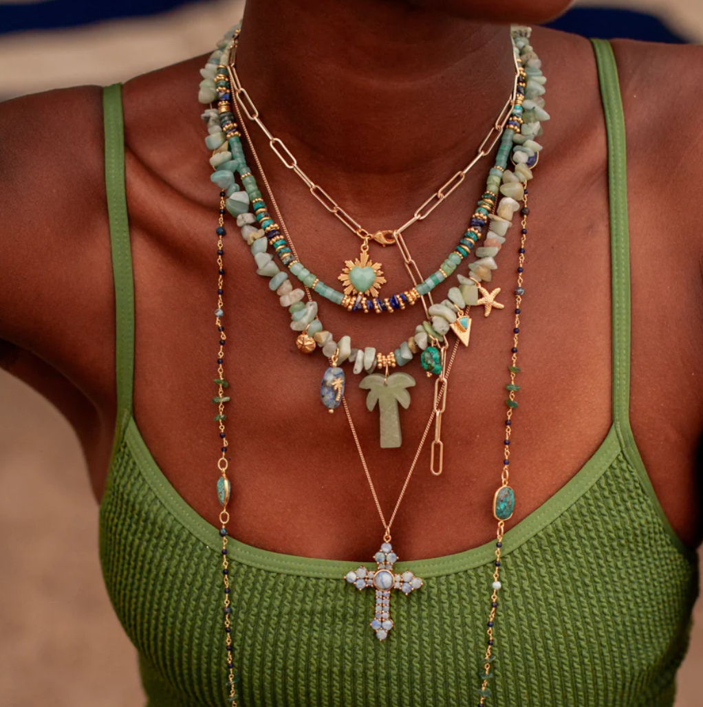 Collier Grigi Crunchs - L'atelier des Dames