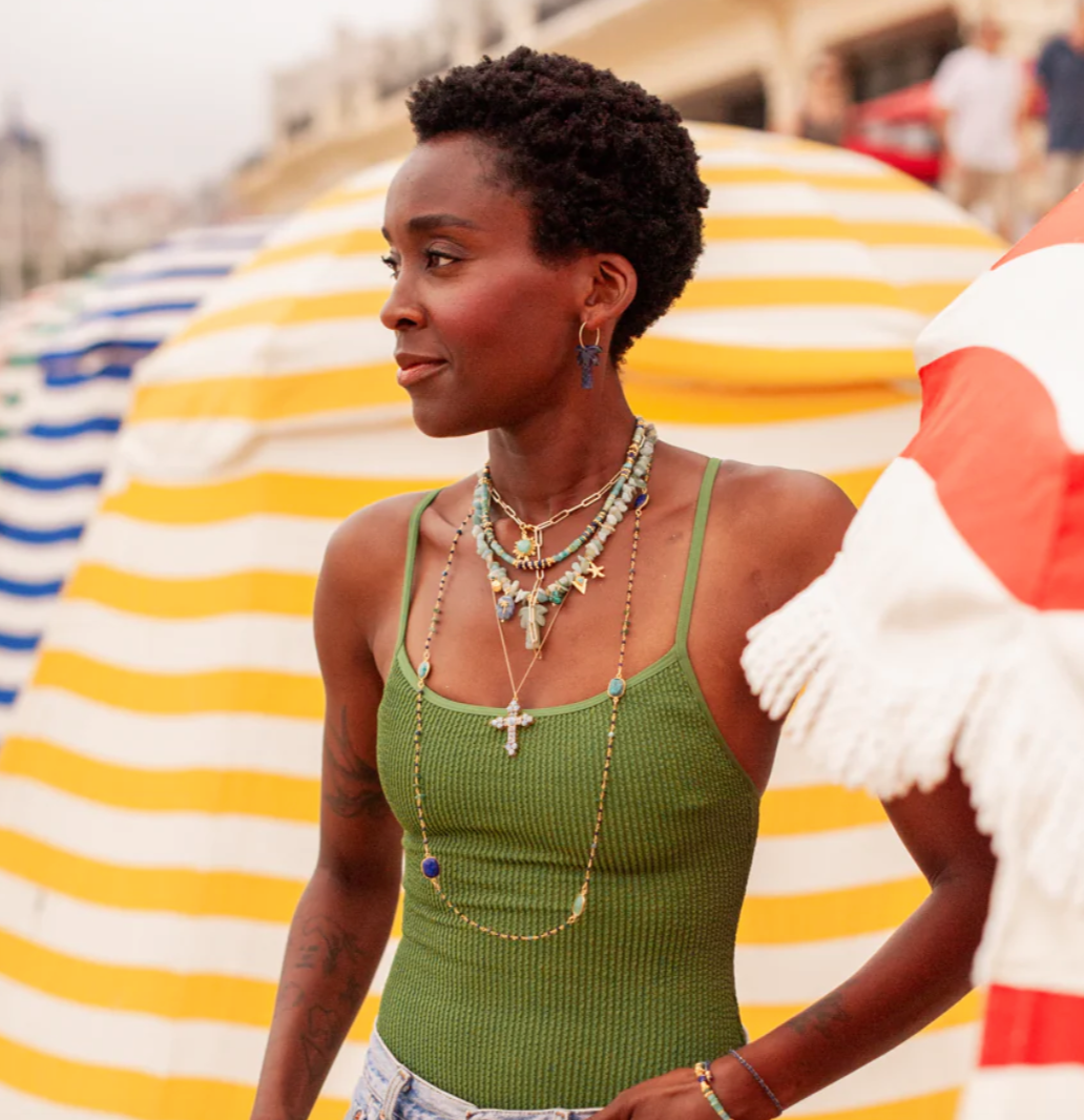 Collier Grigi Crunchs - L'atelier des Dames