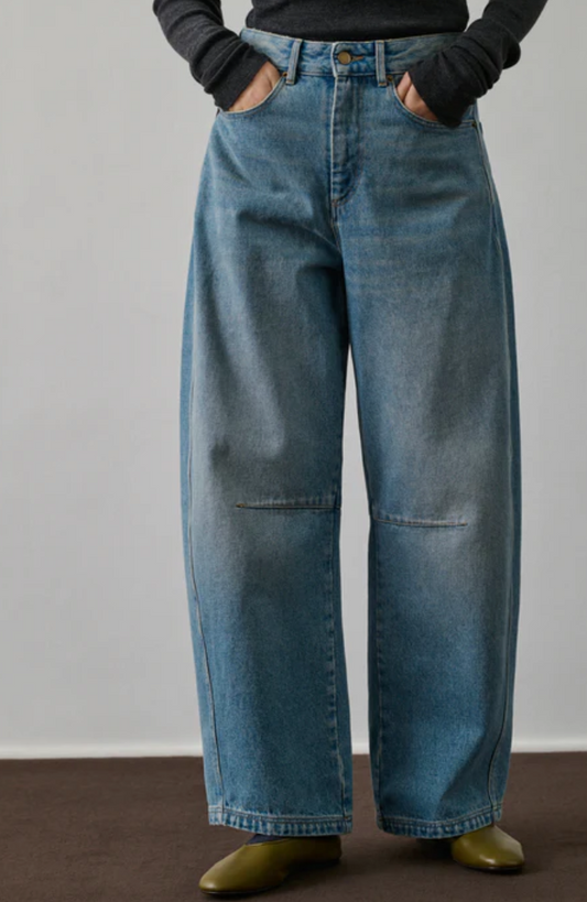Jean Eliott Denim Bleu Delave - Soeur