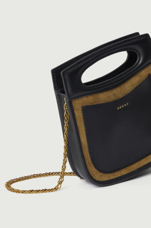 Sac Cheri Mini Bronze/Noir - Soeur
