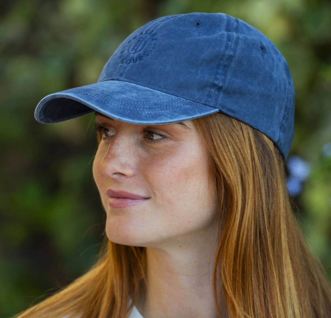 Casquette Coton Bio navy - Travaux en cours