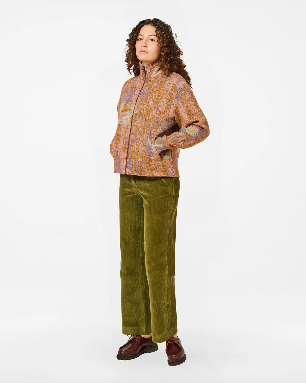 Veste Ema Nympheas Multi - Khaki - HomeCore