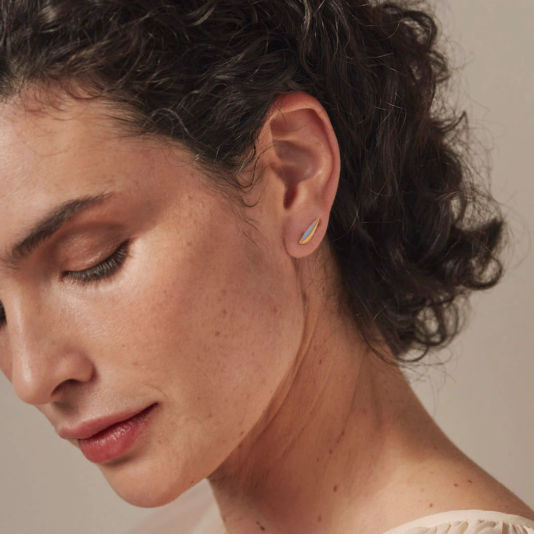 Boucles d'oreilles Puces Calices - Nadja Carlotti