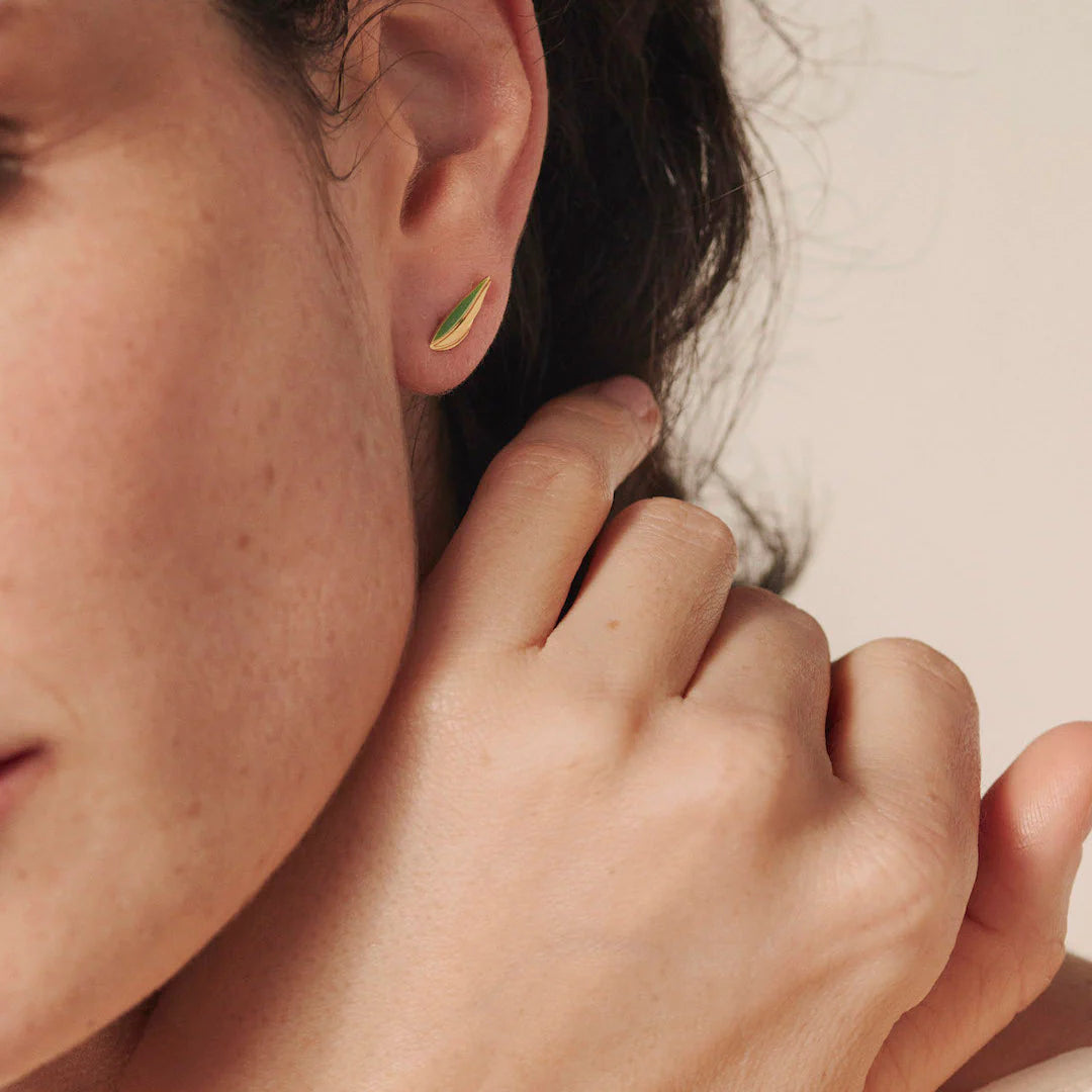 Boucles d'oreilles Puces Calices - Nadja Carlotti