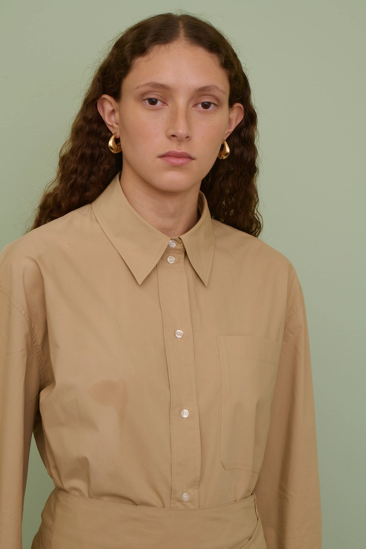 Boucles d'oreilles maxi ligne moon - Soeur