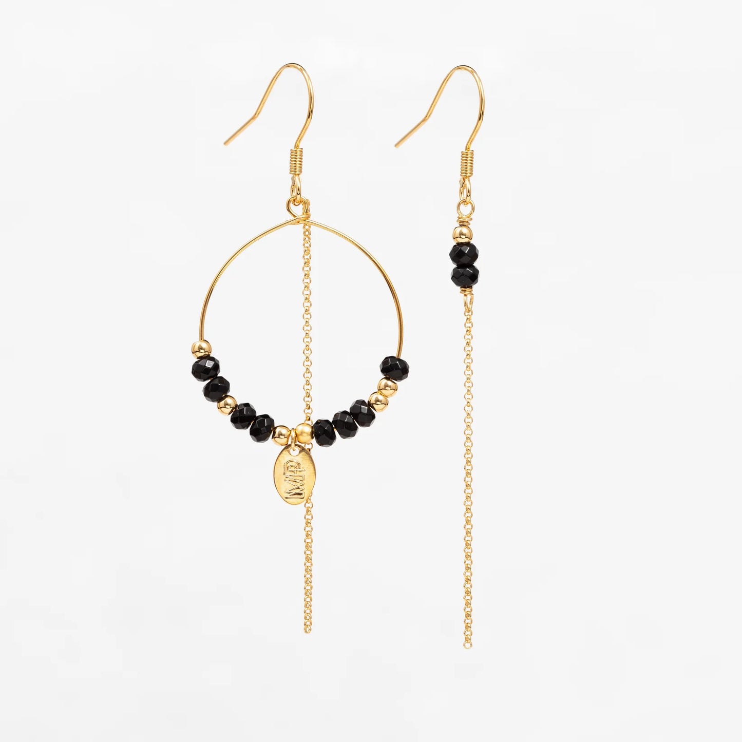 Boucles d'oreilles asymétriques - Murielle Perrotti