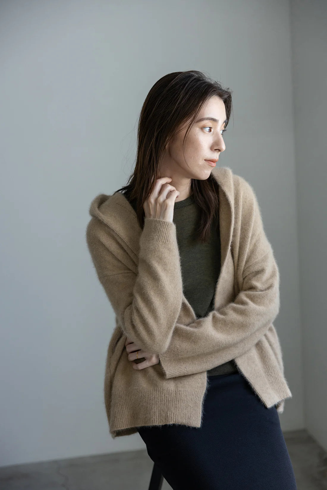 Cardigan à capuche - CT Plage