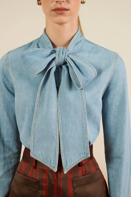 Chemise Fairy Denim - Maria de la Orden