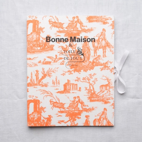 Toile de Jouy Livre Fleurs et Oiseaux - Bonne Maison