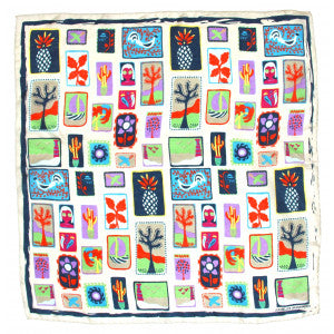 Foulard Postcard - Les Belles Vagabondes