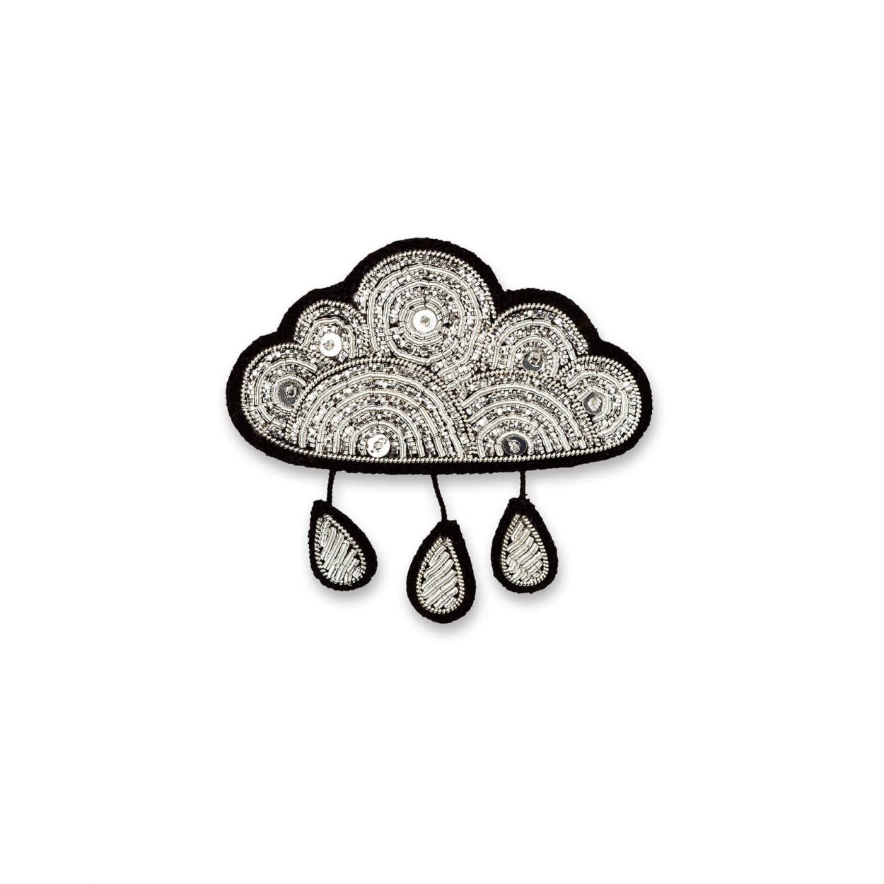 Broche Nuage et Pluie - Macon & Lesquoy
