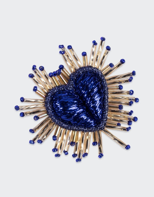 Broche Sparkle Heart - Olivia Dar