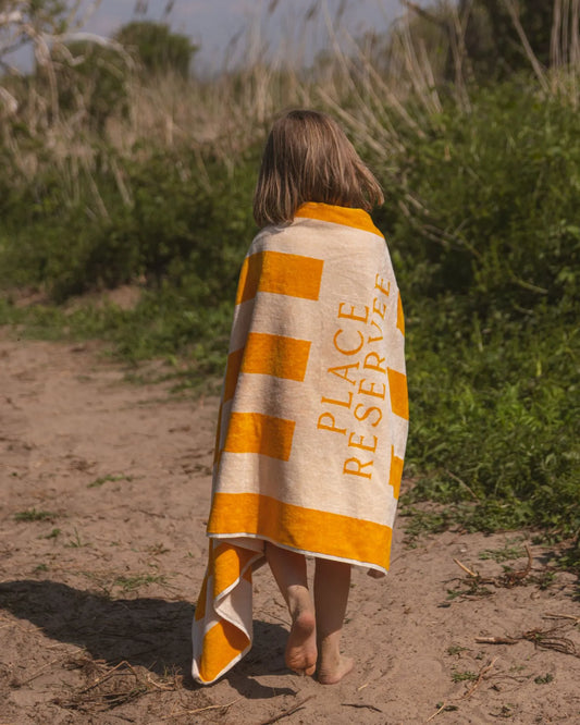 Petit drap de plage - Place réservée