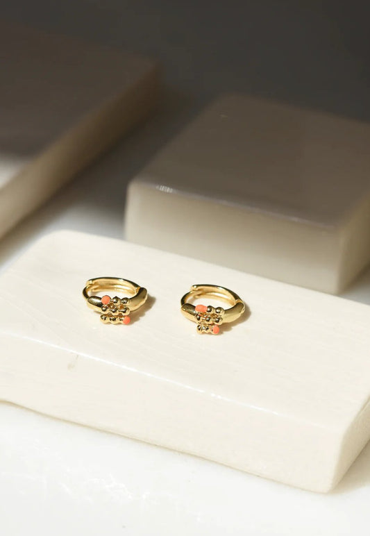 Boucles d'oreille créoles - Les Cop's