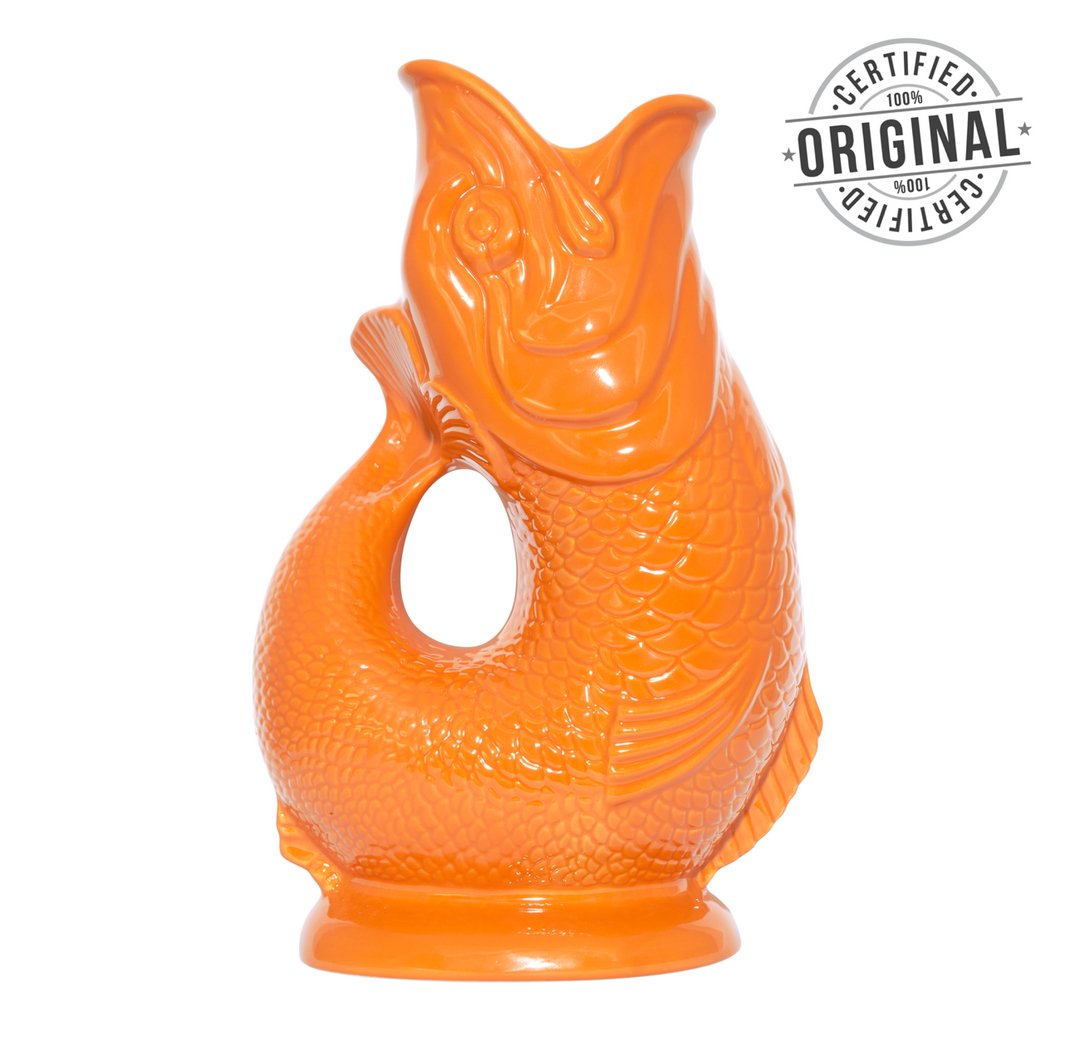 Carafe d'eau Glouglou Orange - Les Cop's