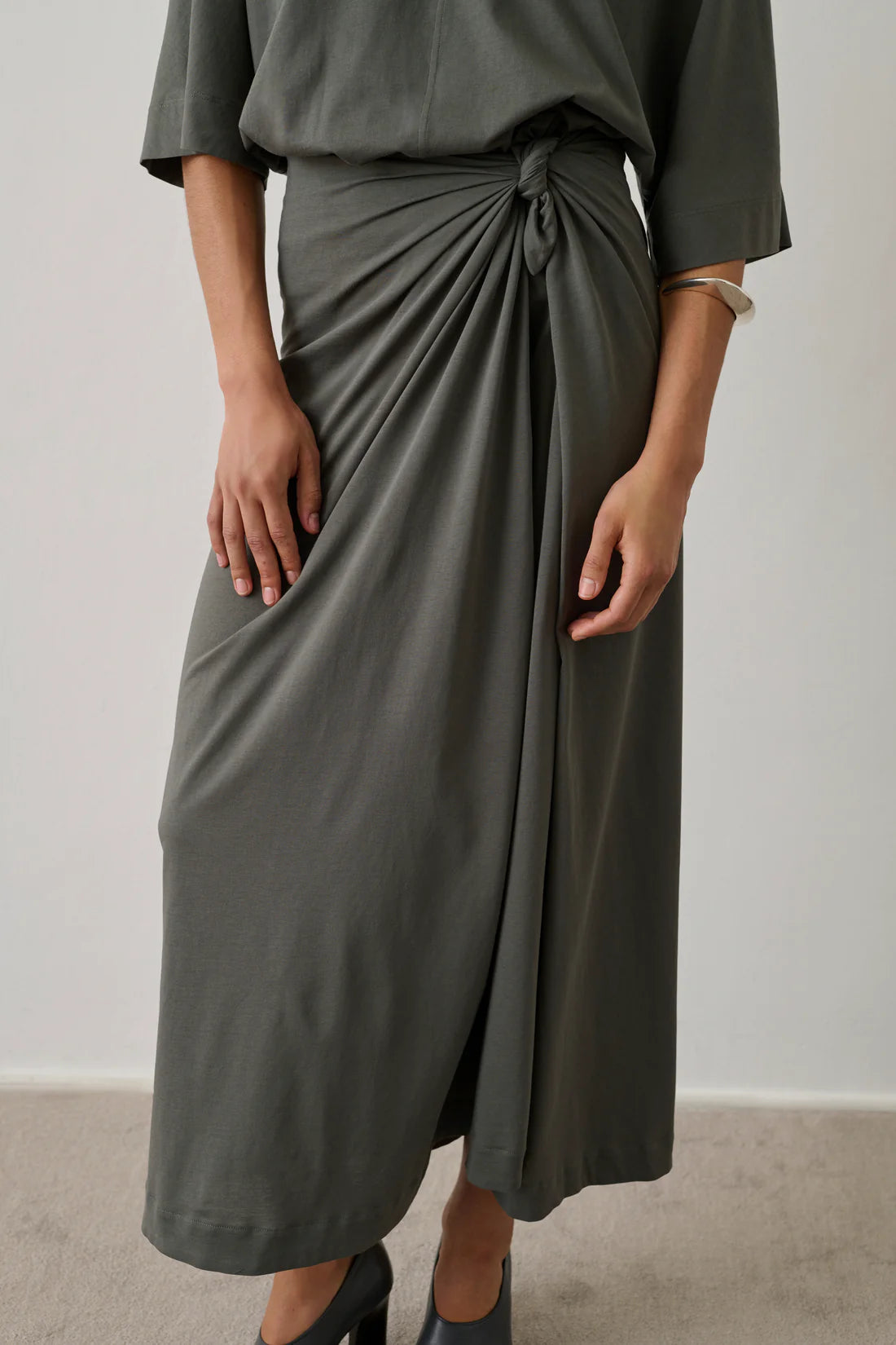 Jupe goa à nouer en jersey - Soeur