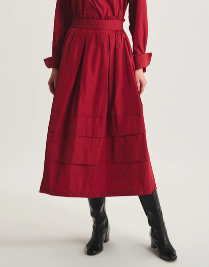 Jupe Héloïse en tafettas - Inès de la Fressange