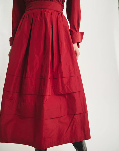 Jupe Héloïse en tafettas - Inès de la Fressange