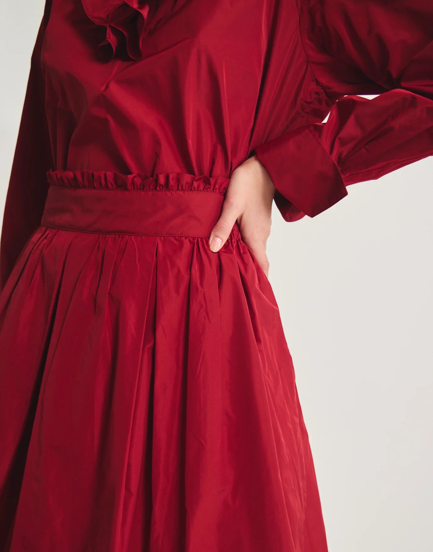 Jupe Héloïse en tafettas - Inès de la Fressange