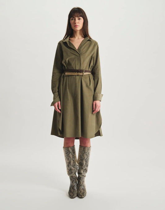 Robe Noella Kaki - Inès de la Fressange