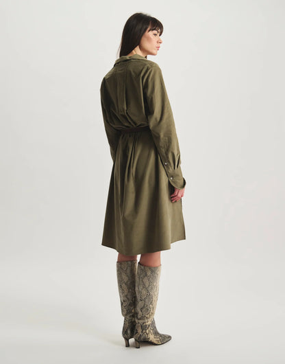 Robe Noella Kaki - Inès de la Fressange